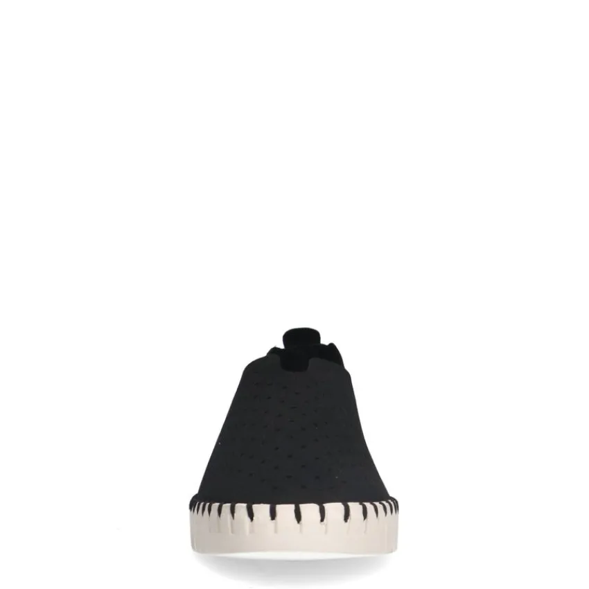 Manfield Zwarte loafers^DAMES Loafers