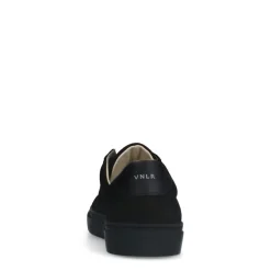 Van Lier Zwarte nubuck sneakers^Heren Sneakers