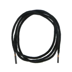 Manfield Zwarte schoenveters waxed (90 cm)^ Overig