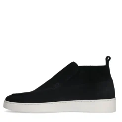 Manfield Zwarte suède boots^Heren Boots