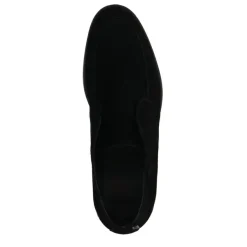 Manfield Zwarte suède boots^Heren Boots