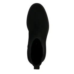 Manfield Zwarte suède chelsea boots^Heren Boots