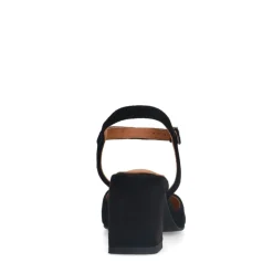 No Stress Zwarte suède slingbacks^DAMES Pumps|Slingbacks